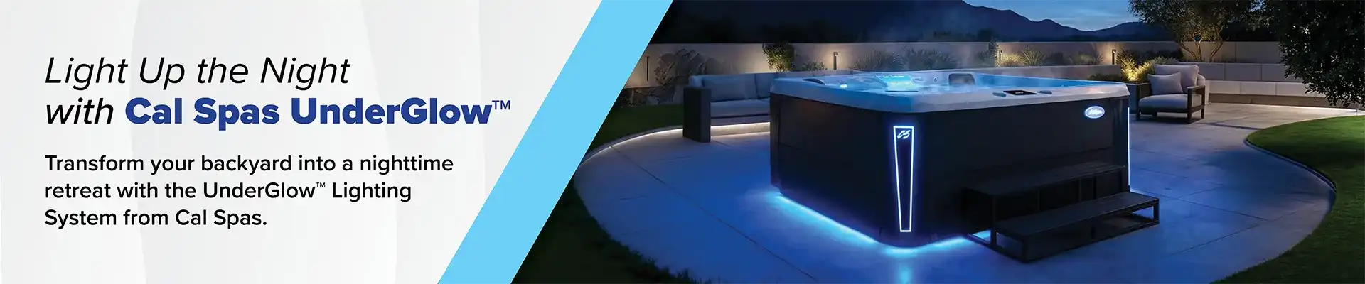 Calspas hot tub being used in a family setting - Big Bear Lake